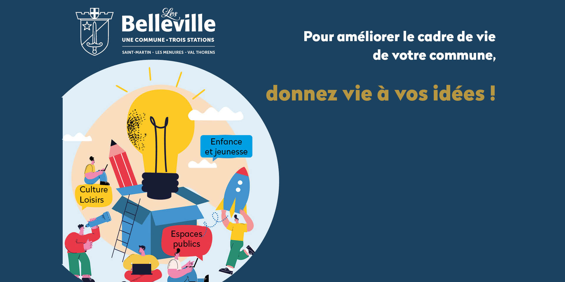 Image d'illustration pour : 1er budget participatif de la commune Les Belleville Image d'illustration pour : 1er budget participatif de la commune Les Belleville